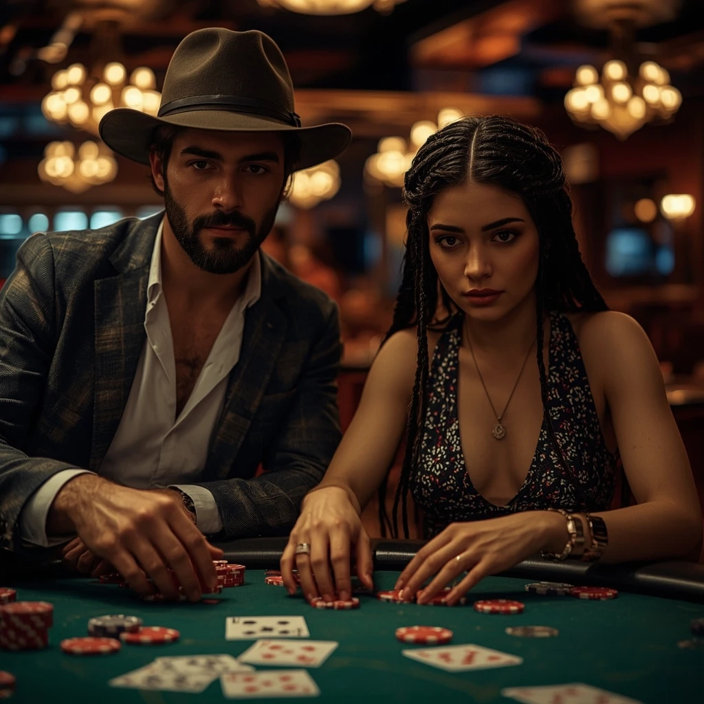 foto di due giocatori di poker BetLive Casino